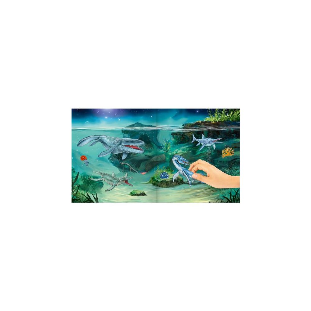 Carte cu stickere, Depesche, Dino World Galaxy