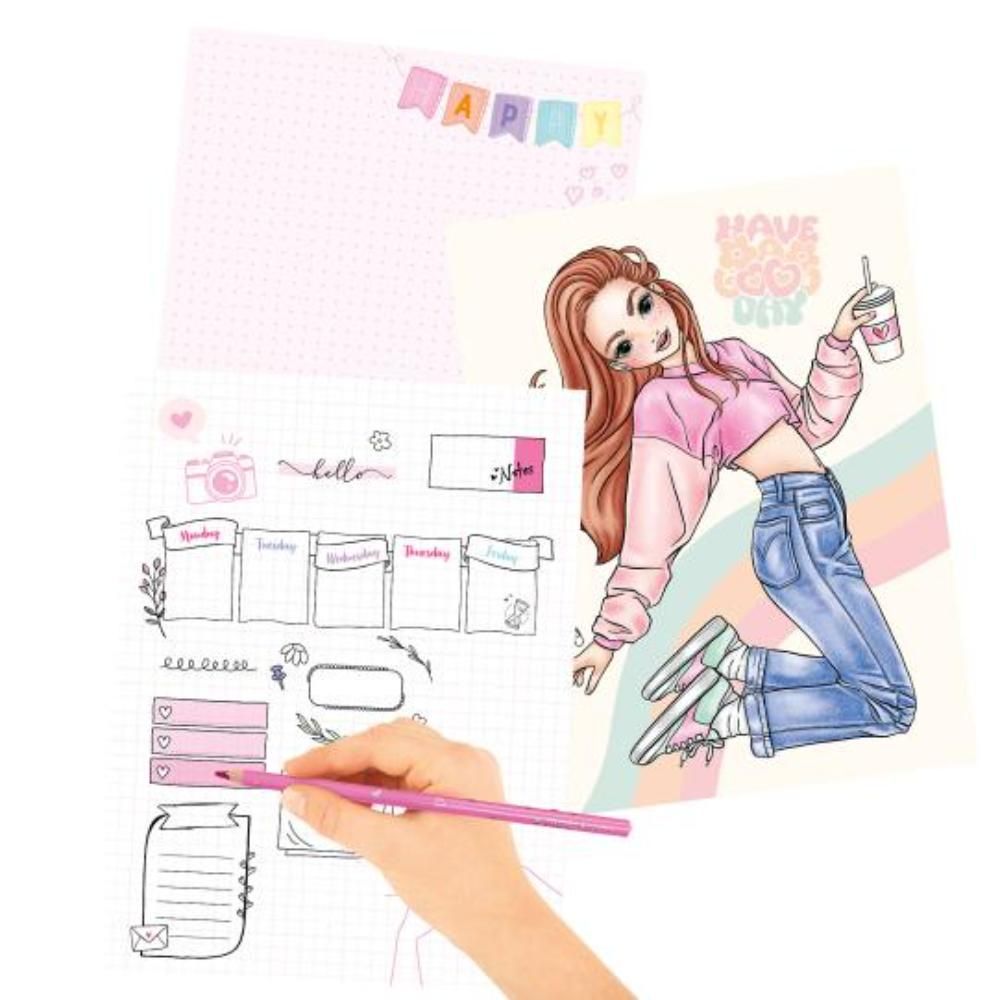 Carte de colorat, Depesche, TopModel, Mood Colouring