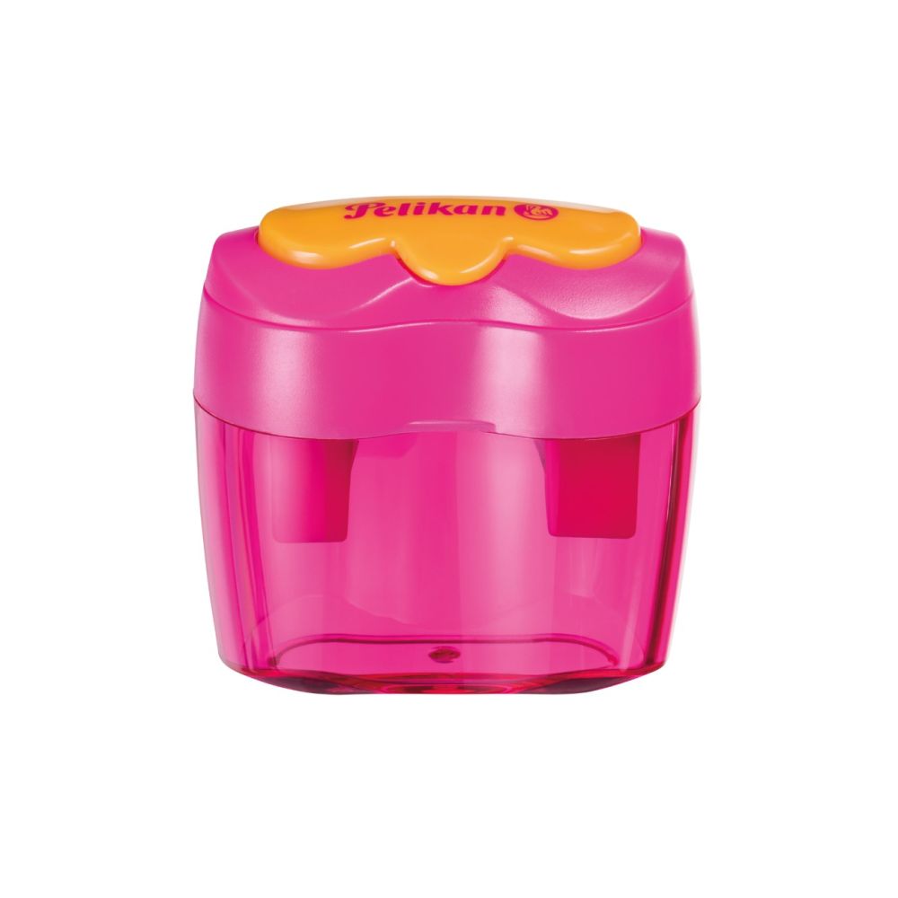 Ascutitoare din plastic, dubla cu container, Pelikan