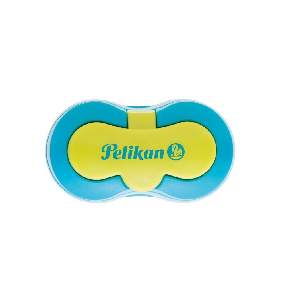 Ascutitoare din plastic, dubla cu container, Pelikan