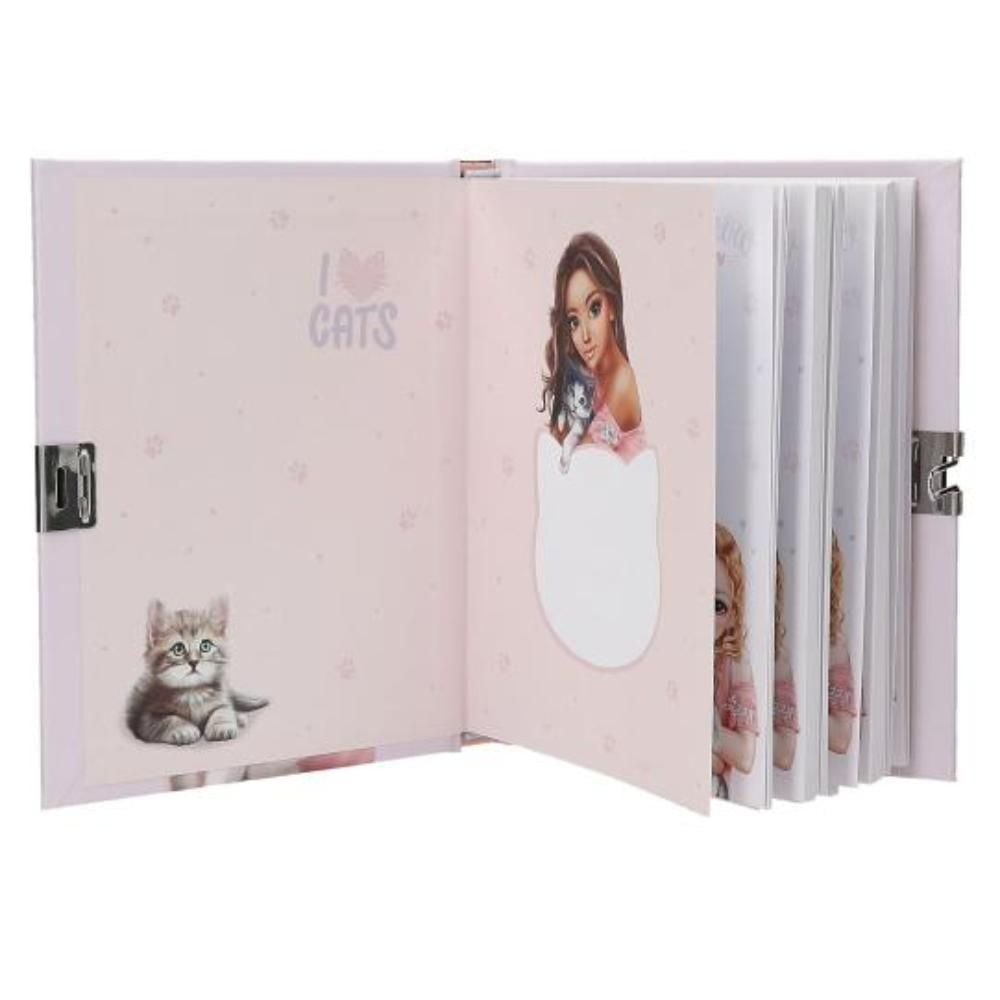 Jurnal cu lacat, Depesche, TopModel Kitty and Doggy, Pisica