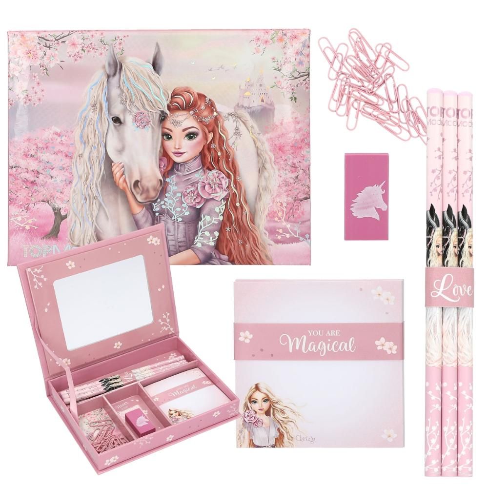 Set accesorii pentru birou, Depesche, TopModel Viva Violet