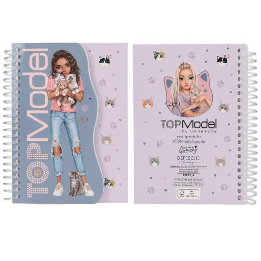 Carnetel cu spirala, Depesche, TopModel