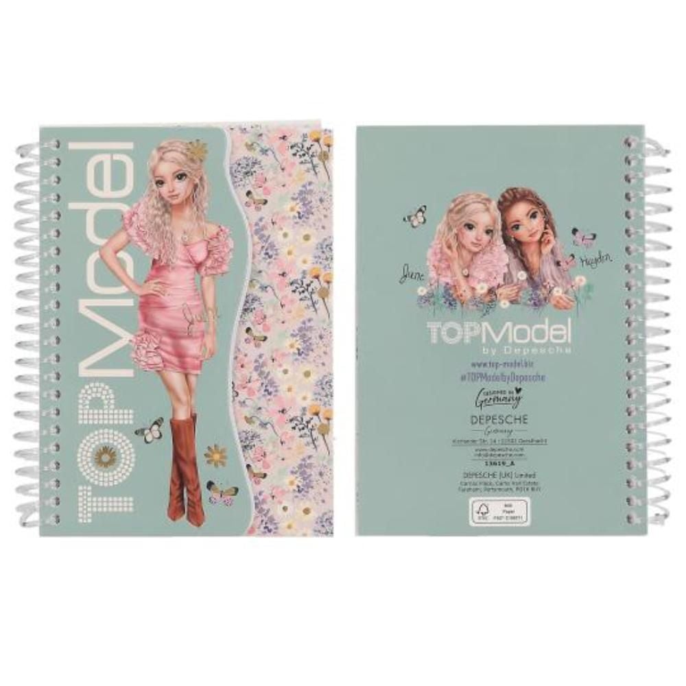 Carnetel cu spirala, Depesche, TopModel