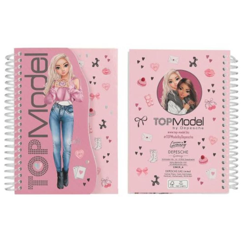 Carnetel cu spirala, Depesche, TopModel