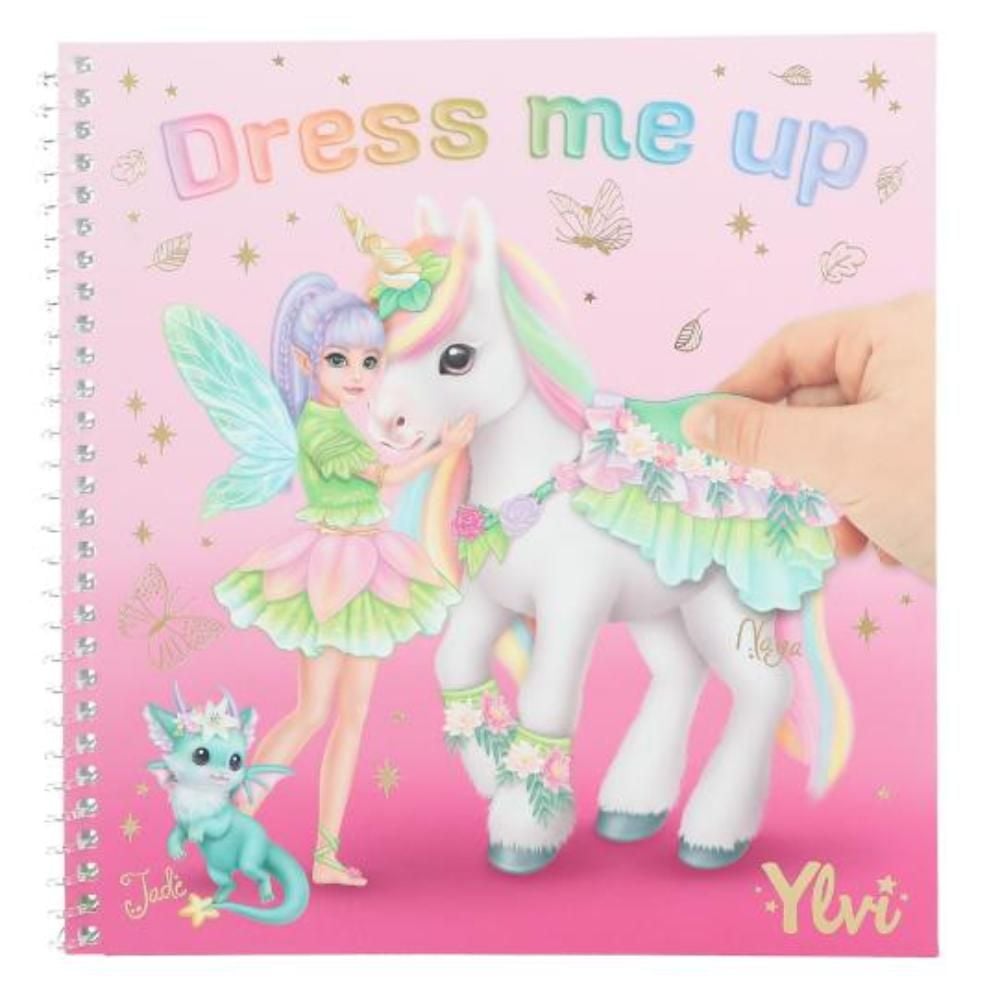 Carte cu stickere, Depesche, Dress Me Up Ylvi