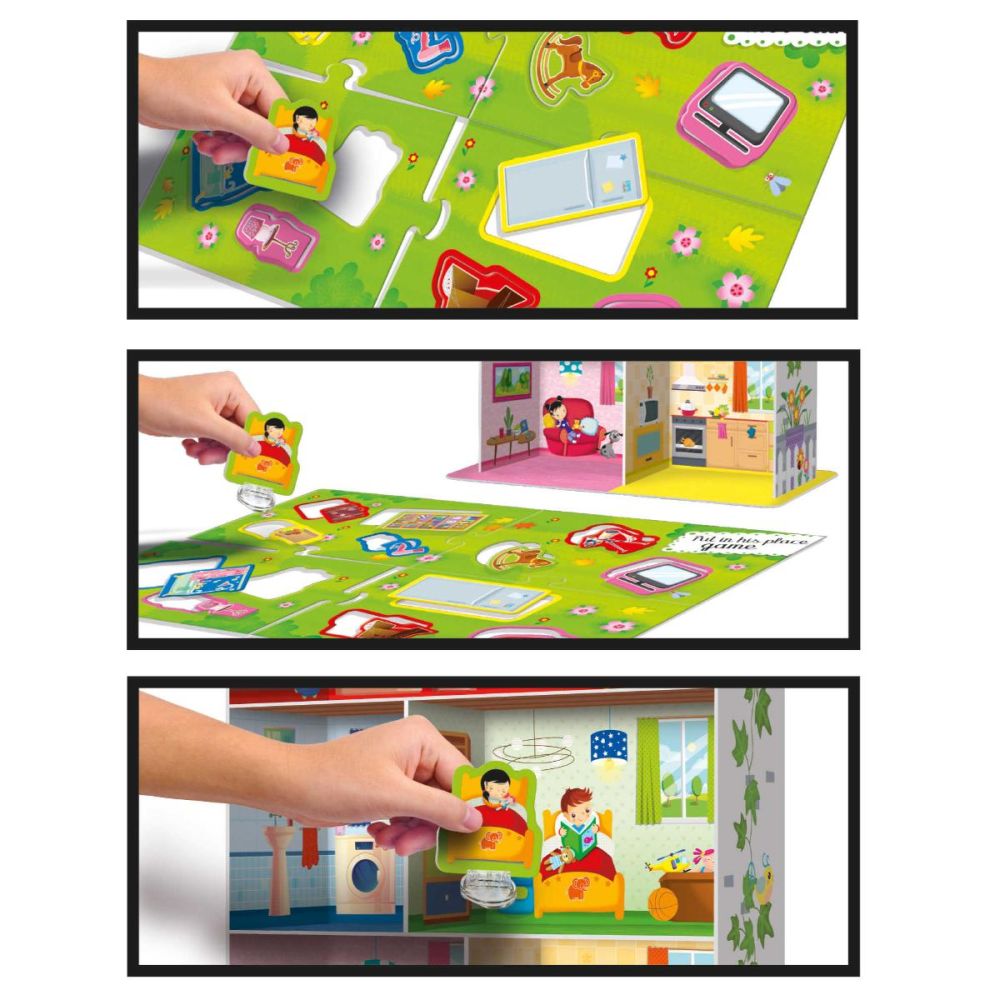 Joc educativ, Lisciani Montessori, Casuta pentru joaca