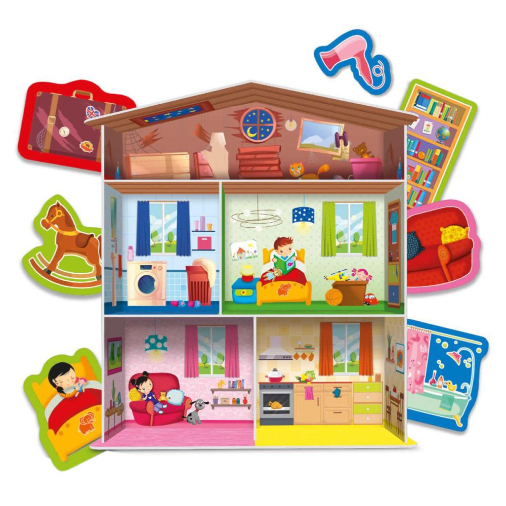 Joc educativ, Lisciani Montessori, Casuta pentru joaca