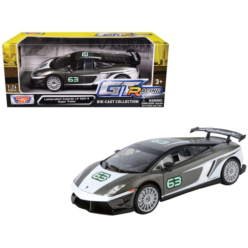 Masina Motormax, GT Racing, Lamborghini Gallardo LP 560-4 Super Trofeo, 1:24