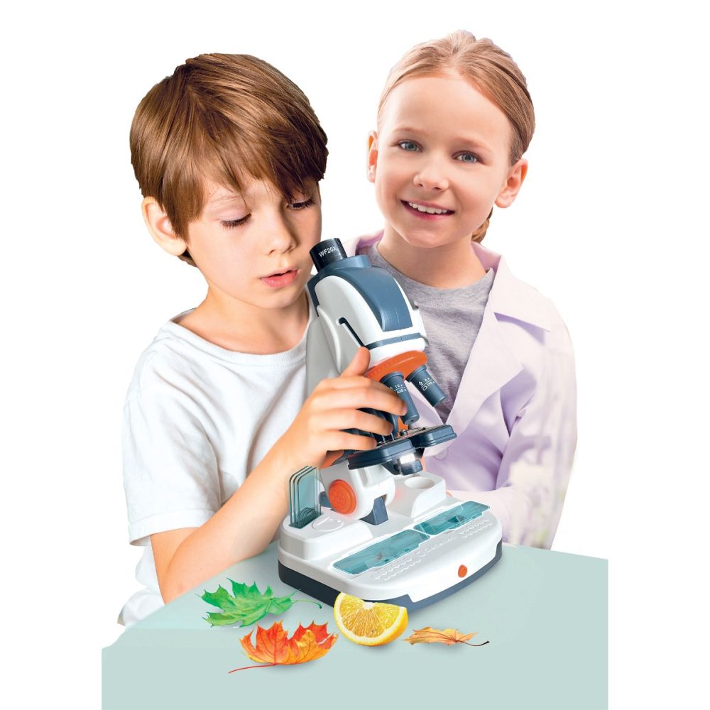 Microscop 2in1, Clementoni, Science & Play, Ai si camera Wi-Fi