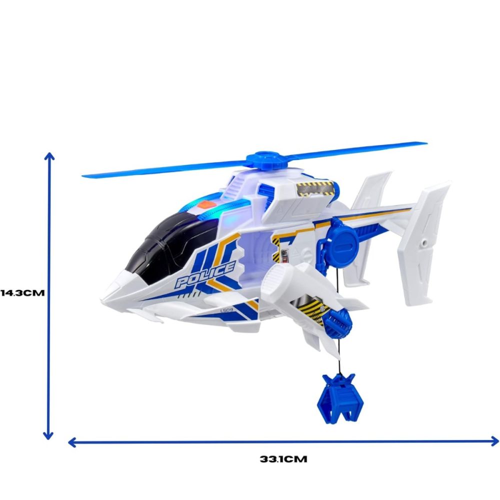 Elicopter cu lumini si sunete, Teamsterz, Mean Machines, Police