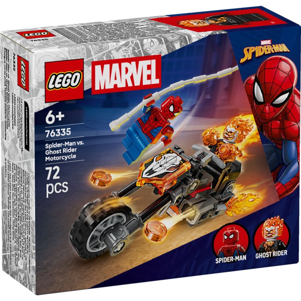 LEGO® Super Heroes - Omul Paianjen vs Calaretul fantoma pe