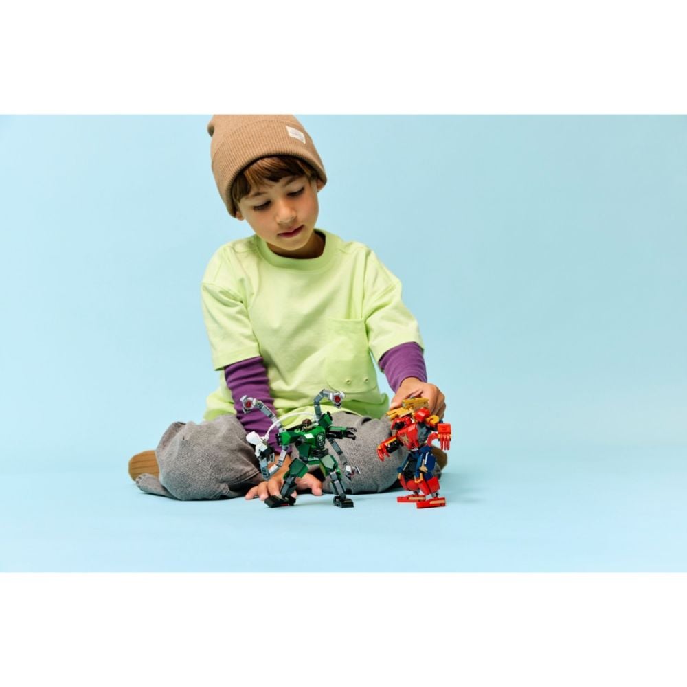 LEGO® Super Heroes - Batalia robotilor: Omul Paianjen vs Doc Ock (76338)