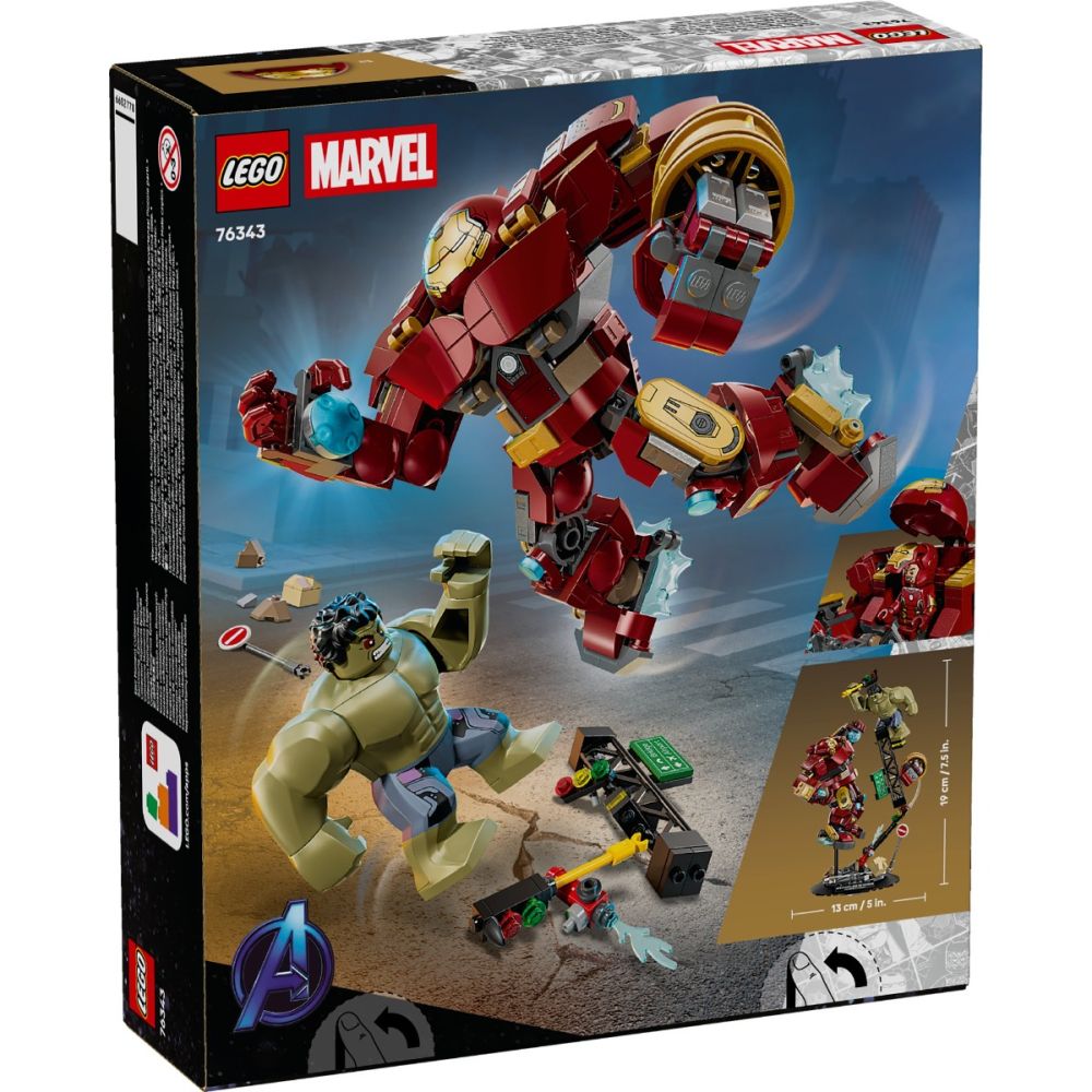 LEGO® Super Heroes - Batalie memorabila: Hulkbuster vs Hulk (76343)