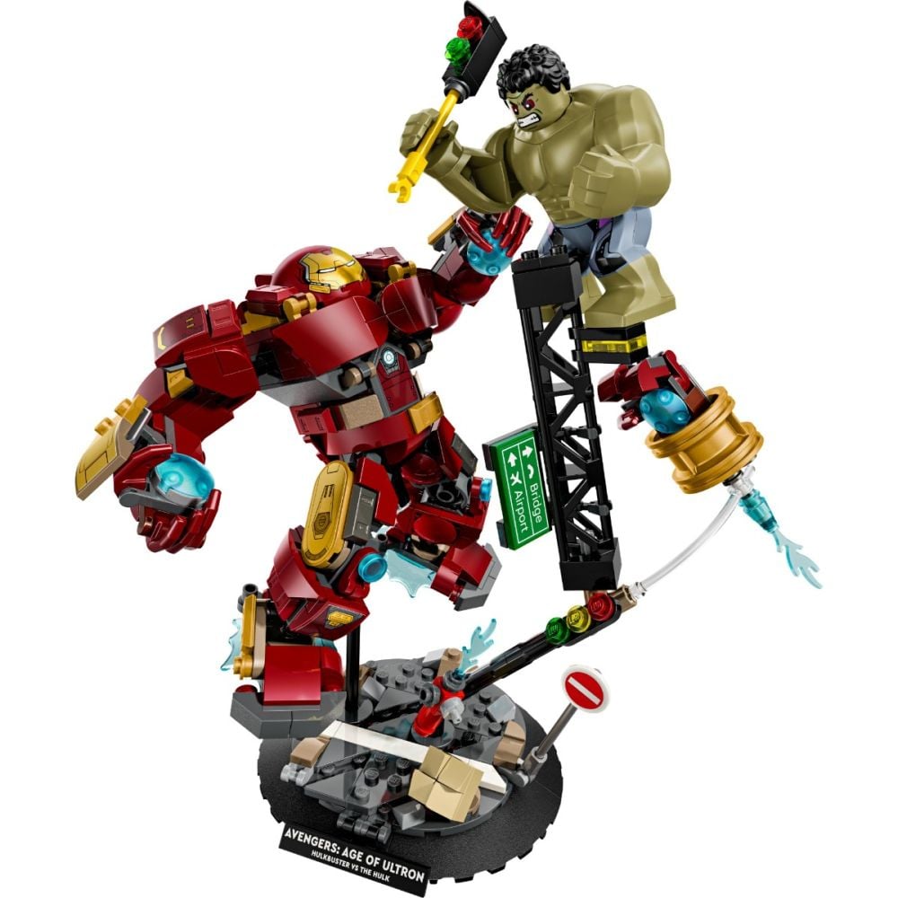 LEGO® Super Heroes - Batalie memorabila: Hulkbuster vs Hulk (76343)
