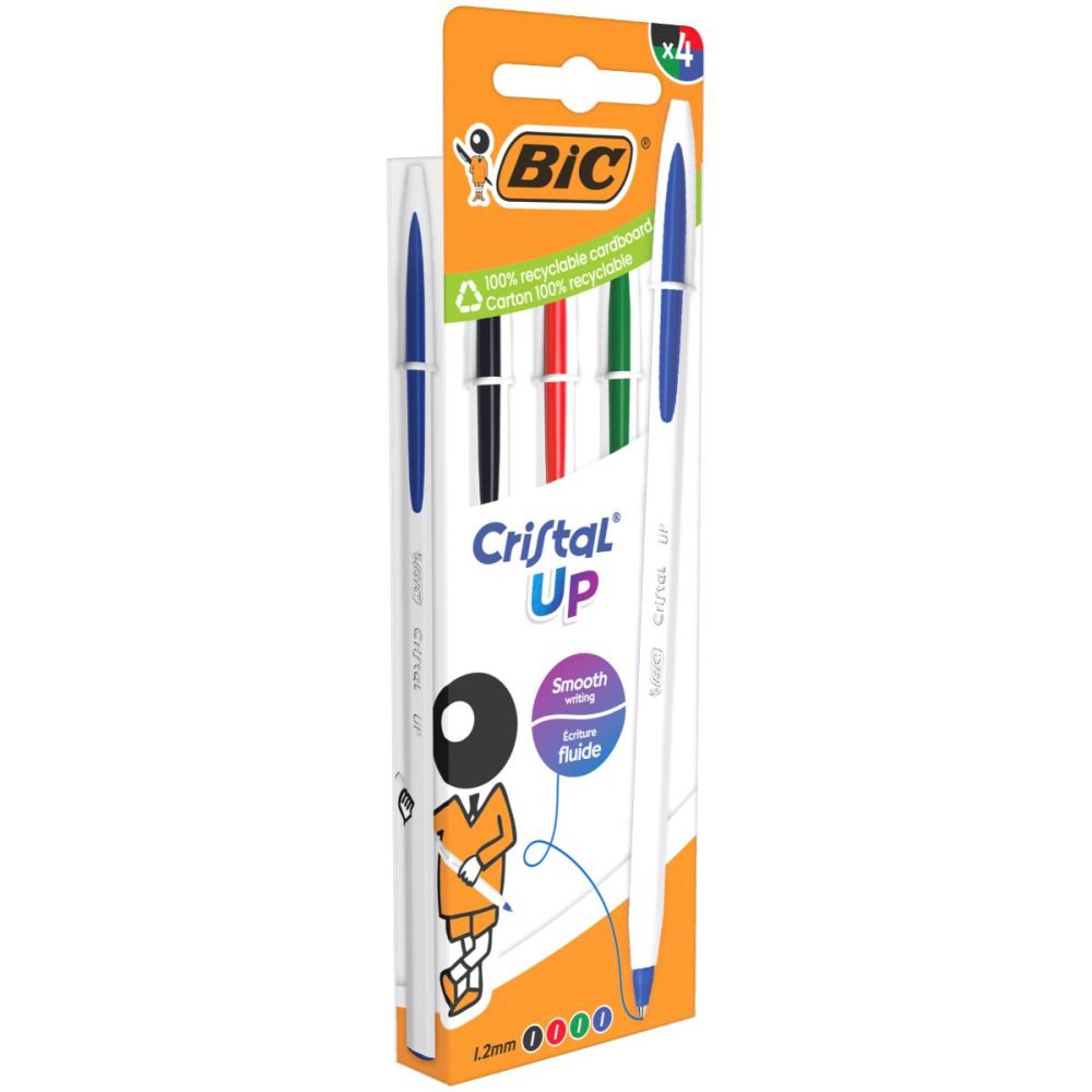 Set 4 pixuri, Bic, Cristal Up, 1,6 mm
