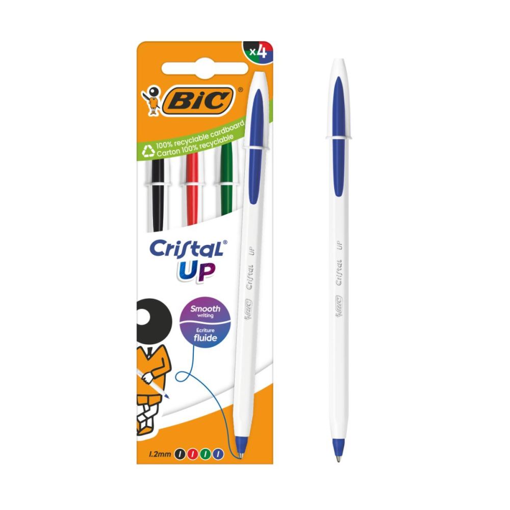 Set 4 pixuri, Bic, Cristal Up, 1,6 mm