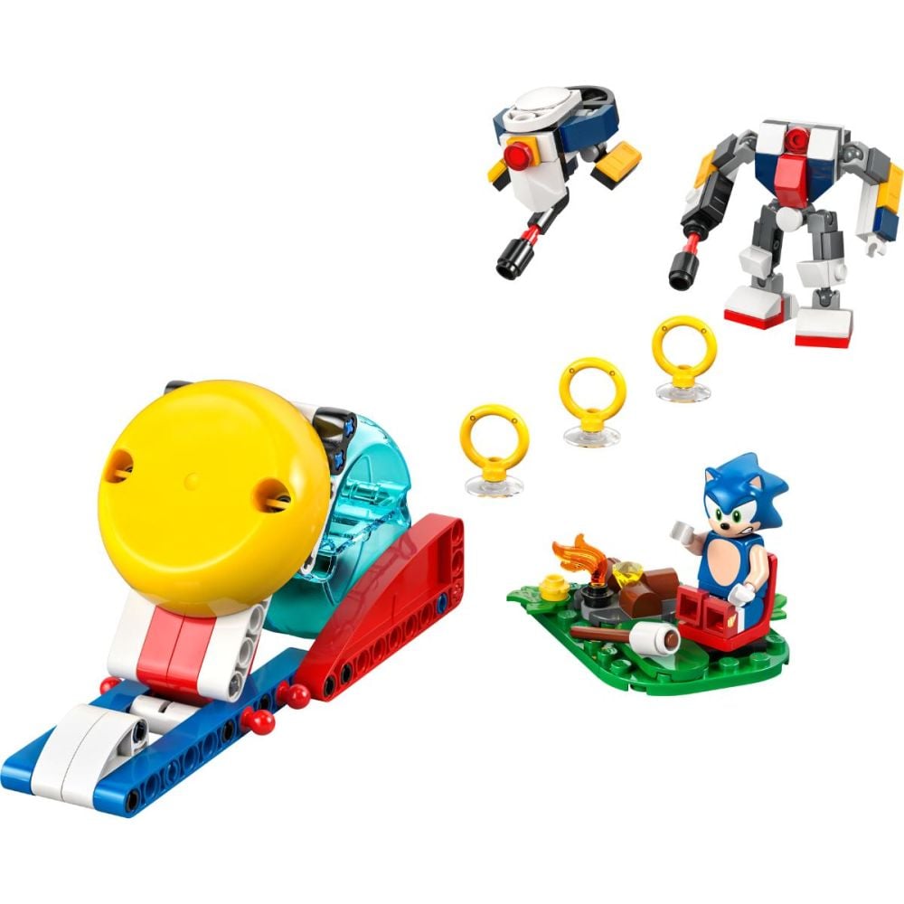 LEGO® Sonic The Hedgehog - Infruntare la focul de tabara al lui Sonic (77001)