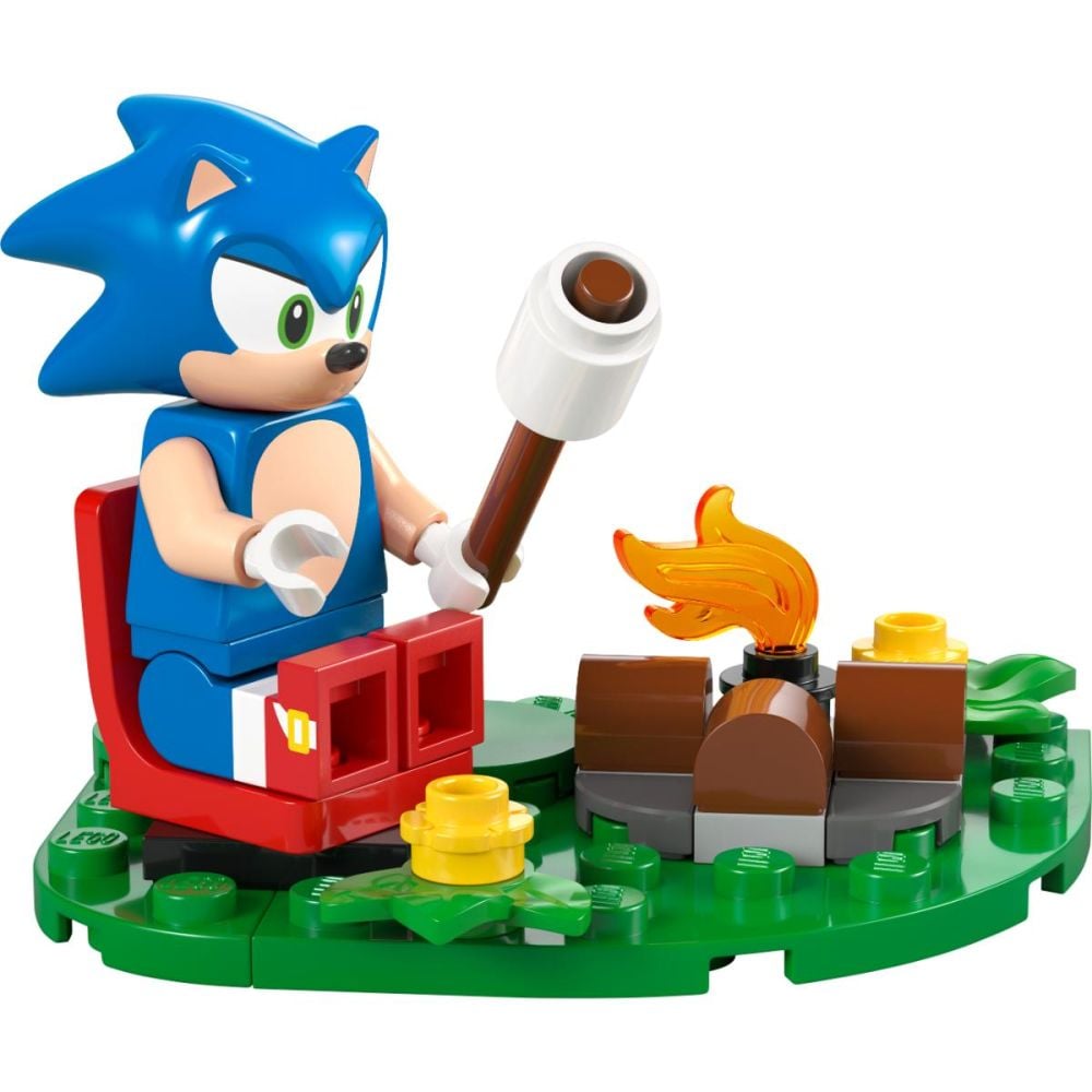 LEGO® Sonic The Hedgehog - Infruntare la focul de tabara al lui Sonic (77001)