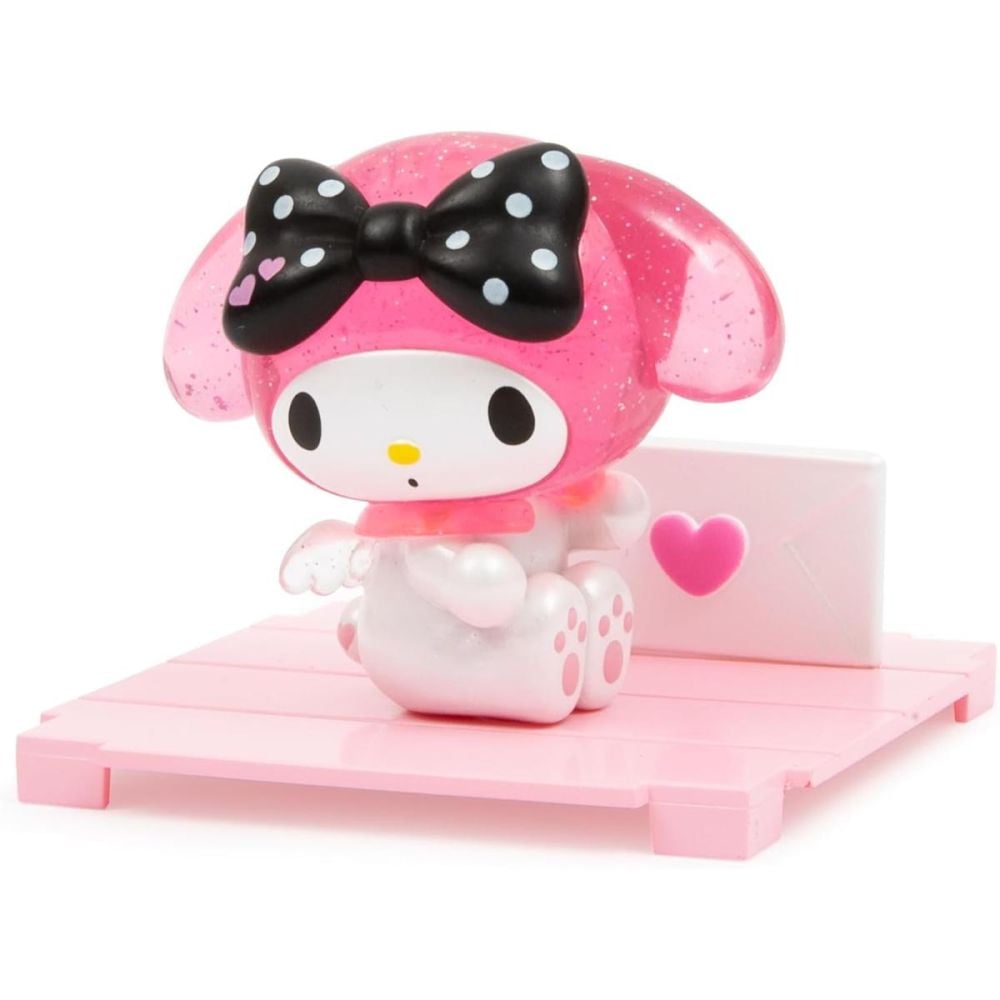 Figurina surpriza Hello Kitty, Kuromi And My Melody Love Story