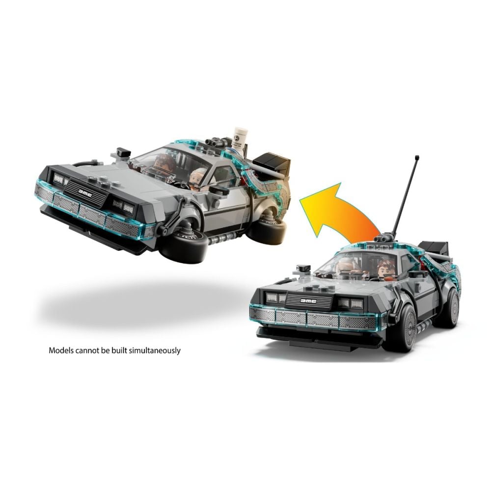 LEGO® Speed Champions - Masina timpului din Inapoi in viitor