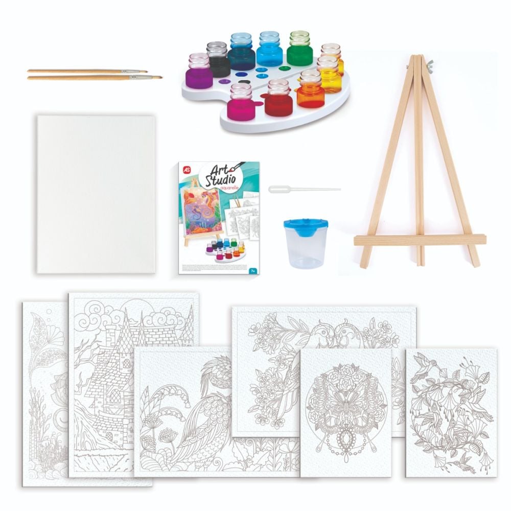 Set de pictura, Art Studio, Aquarelle
