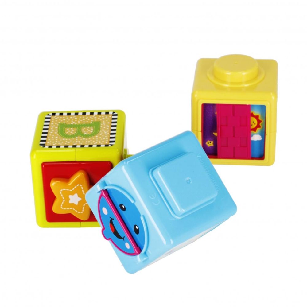 Set 3 cuburi educationale, BamBam