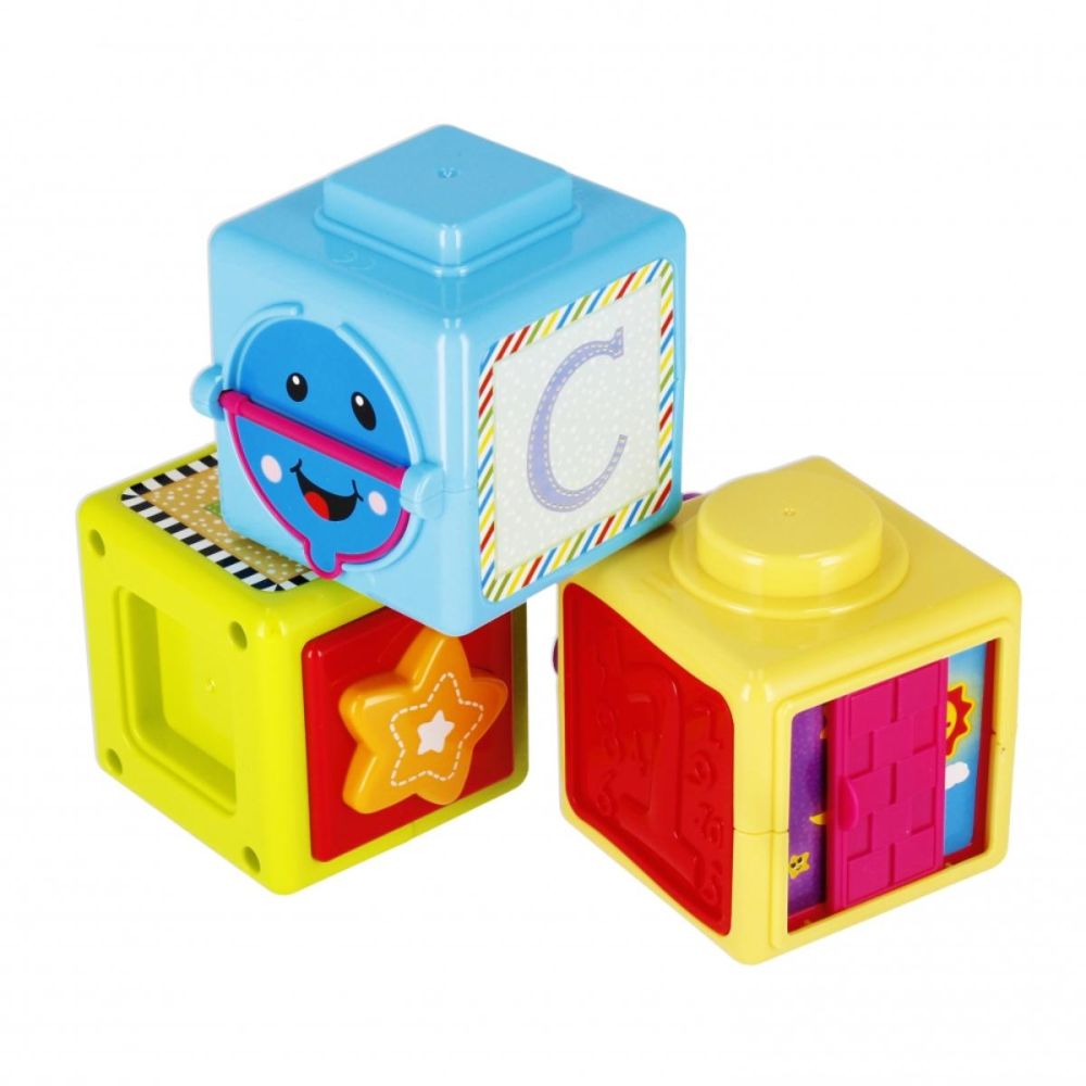 Set 3 cuburi educationale, BamBam