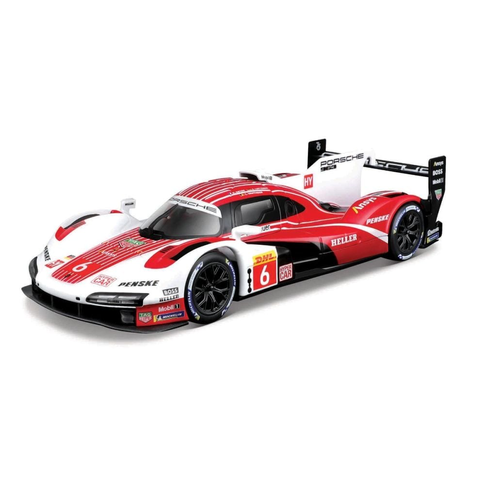 Masina de curse cu telecomanda, Maisto Tech, Porsche 963 2024, 1:24