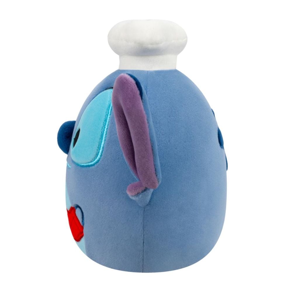 Jucarie de plus, Squishmallows, Disney Stitch bucatar cu tort, 17 cm