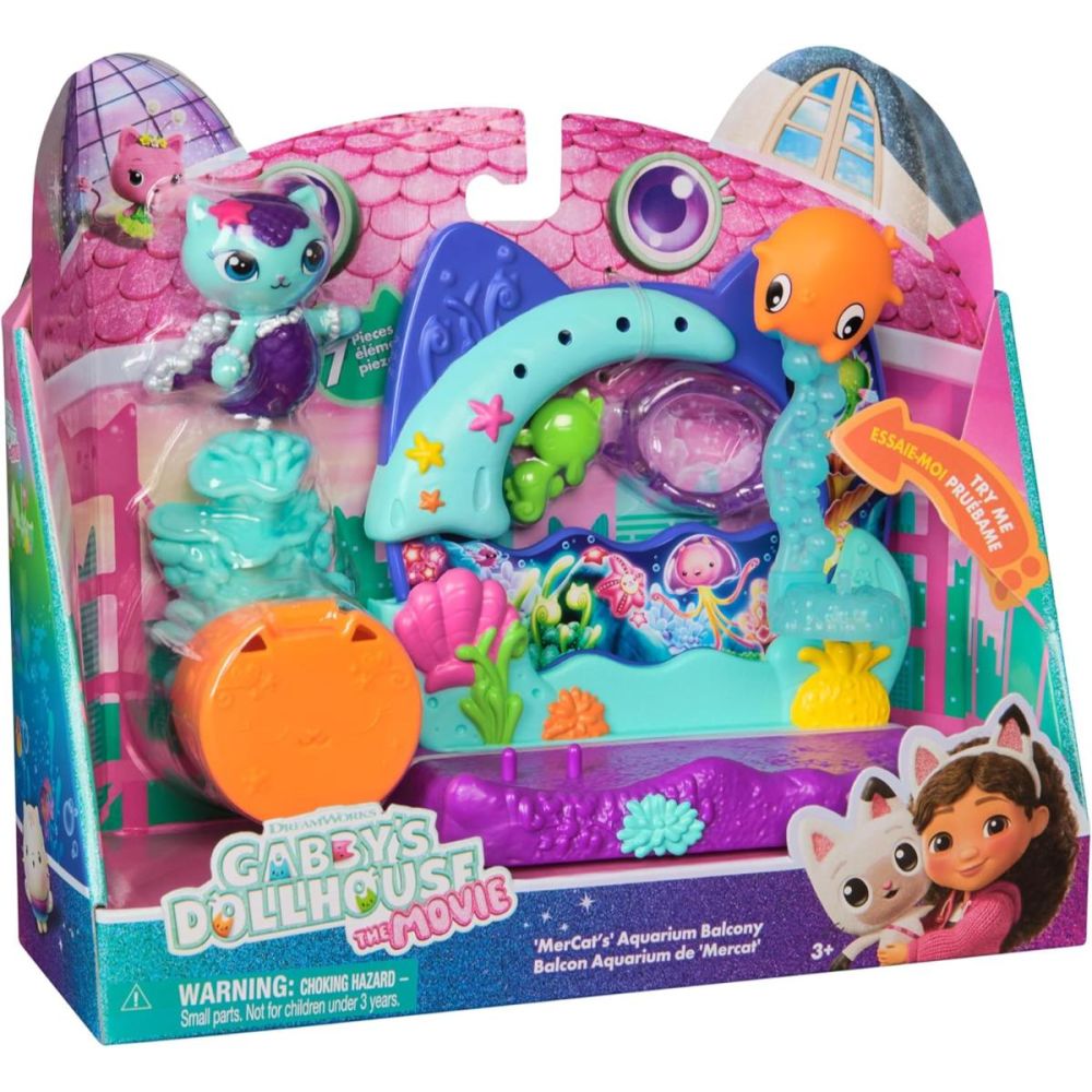 Set de joaca, Gabbys Dollhouse, MerCat Aquarium Balcony, 6074163