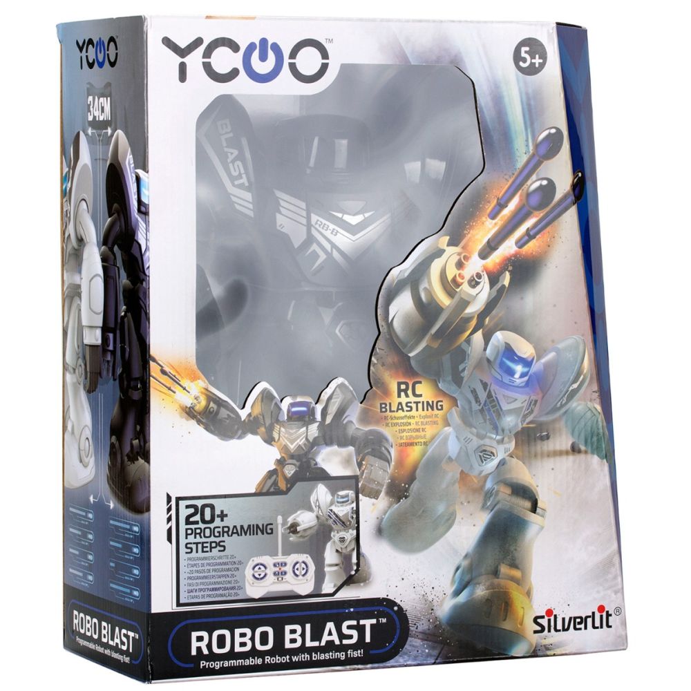 Robot electronic, Silverlit, Ycoo Robo Blast, Negru