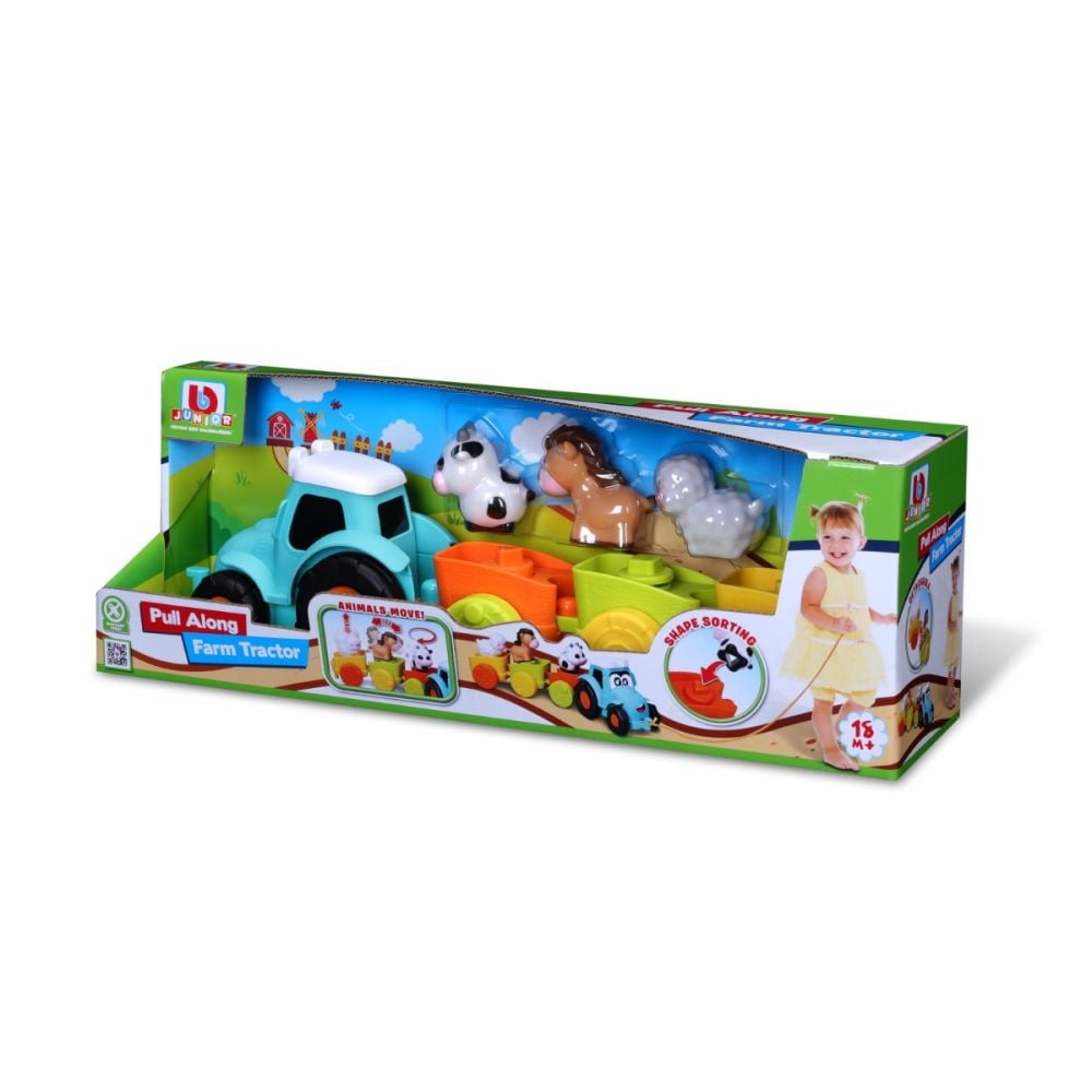 Primul meu tractor cu animalute, Bburago Junior