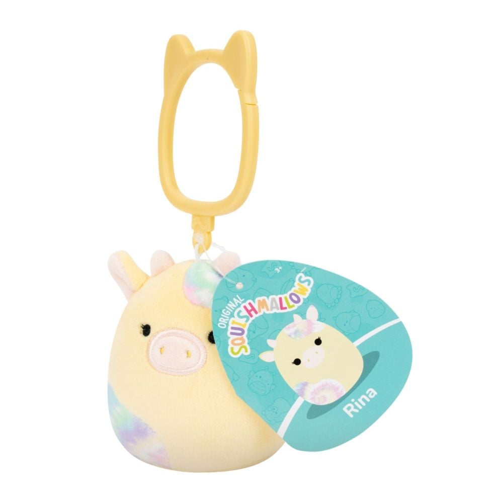 Breloc de plus, Squishmallows, 9 cm