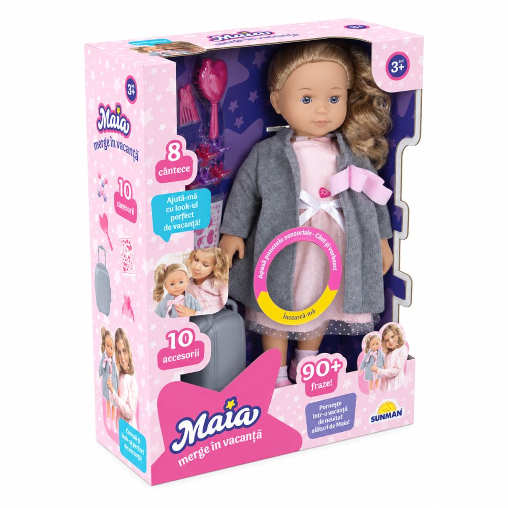 Papusa cu sunete, Maia merge in vacanta