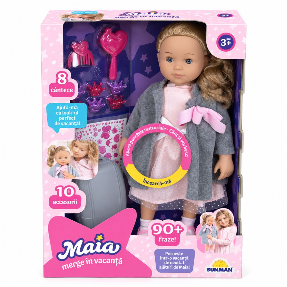 Papusa cu sunete, Maia merge in vacanta