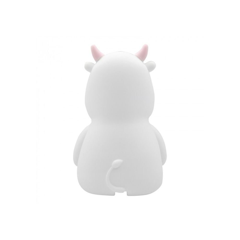 Lampa de noapte cu lumini LED, Marys, Vacuta, Roz