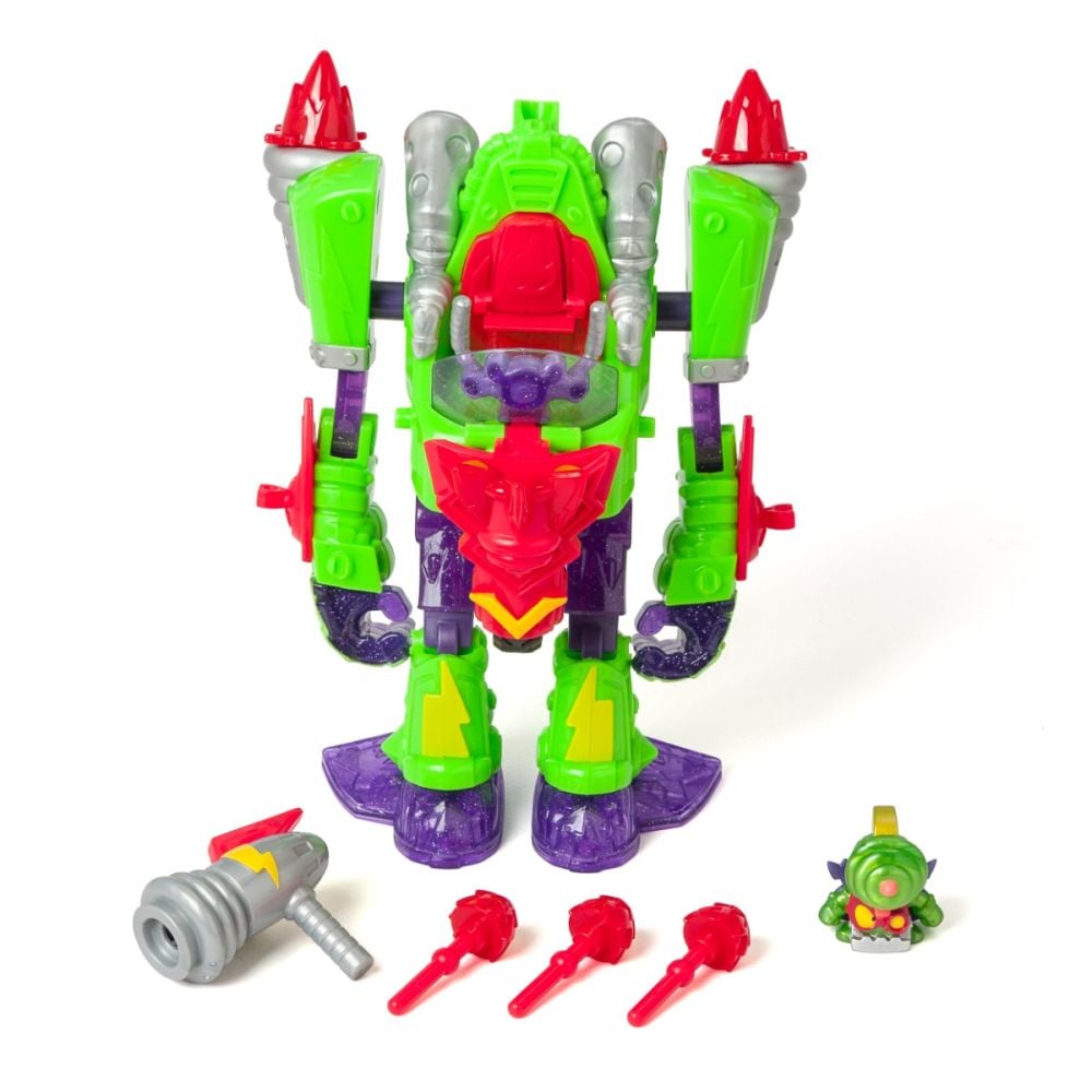 Set transformabil 2 in 1, Superthings, Turbo Warrior Speed