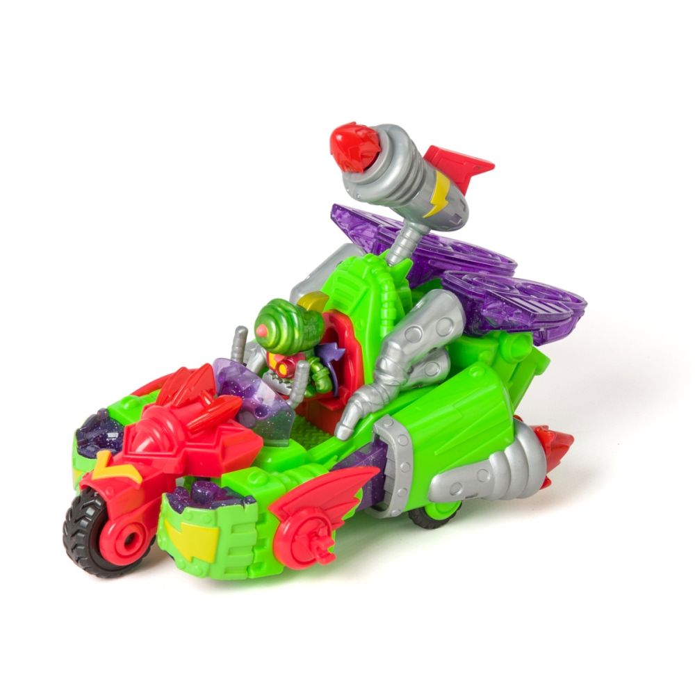 Set transformabil 2 in 1, Superthings, Turbo Warrior Speed