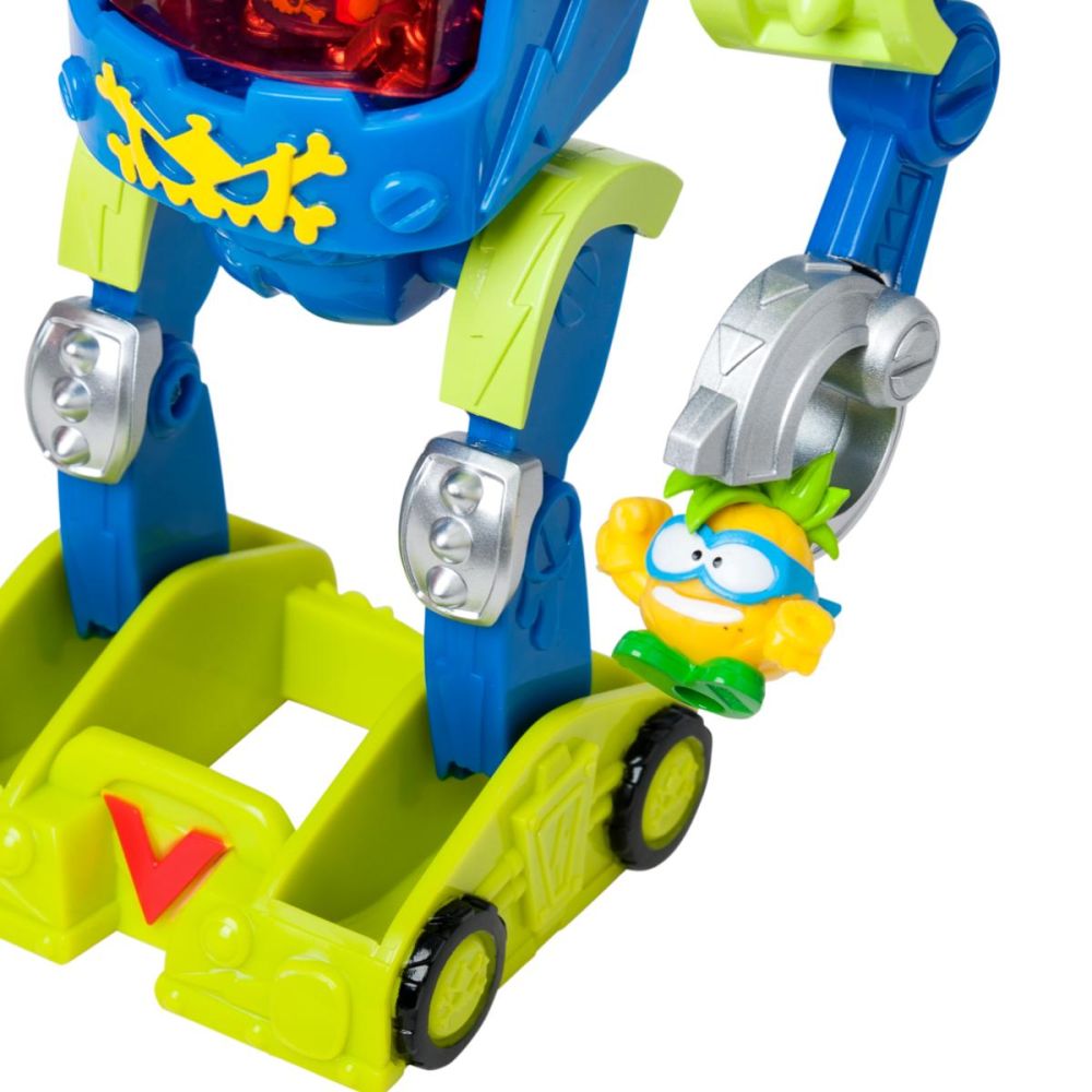 Robot cu figurina, Superthings, Ultra Striker Mr King