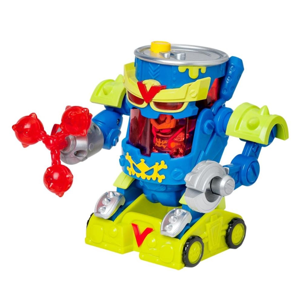 Robot cu figurina, Superthings, Ultra Striker Mr King