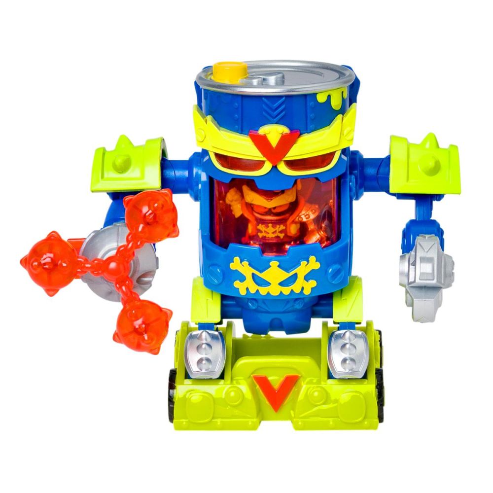Robot cu figurina, Superthings, Ultra Striker Mr King