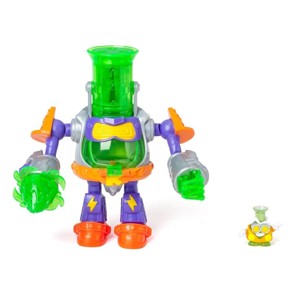 Robot cu figurina, Superthings, Ultra Striker Professor K