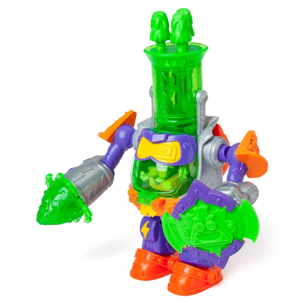 Robot cu figurina, Superthings, Ultra Striker Professor K