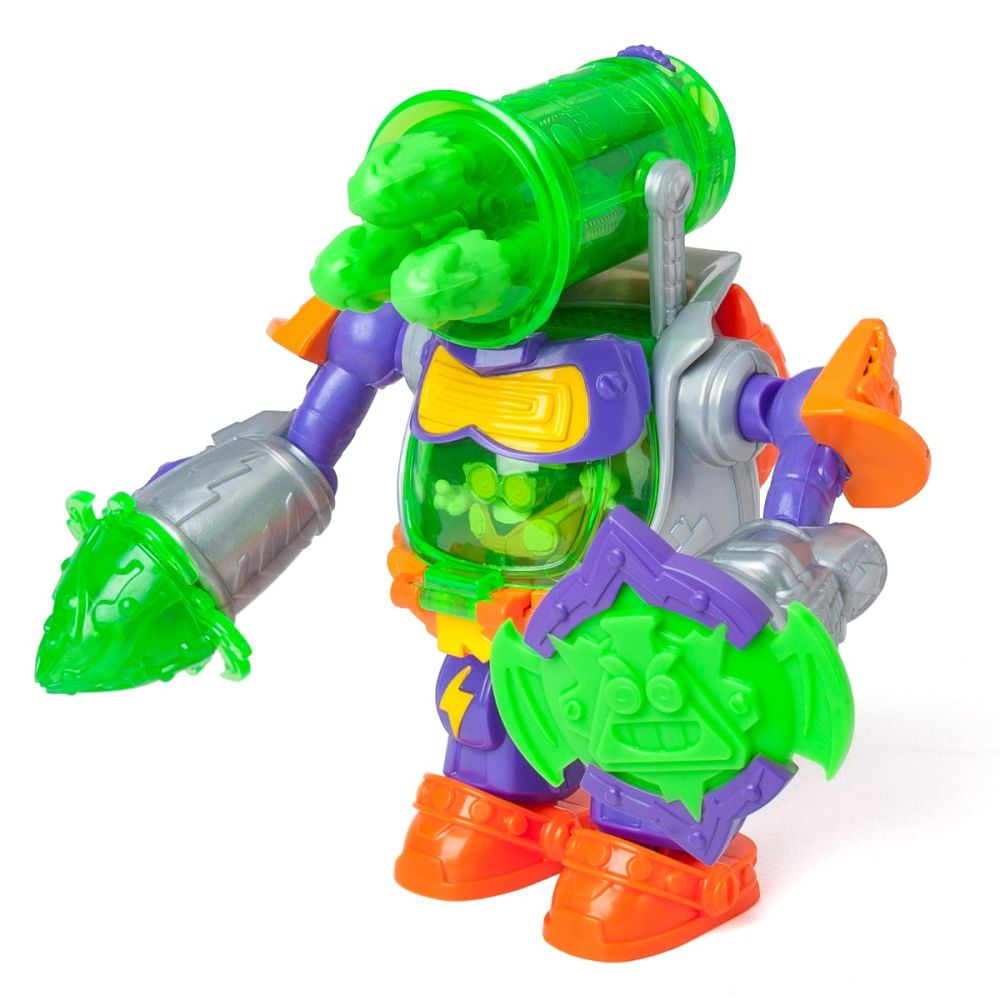 Robot cu figurina, Superthings, Ultra Striker Professor K