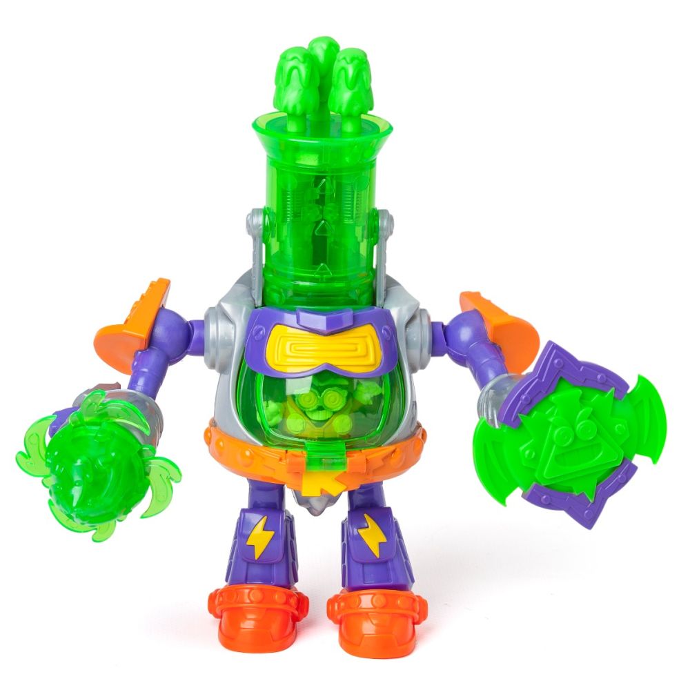 Robot cu figurina, Superthings, Ultra Striker Professor K