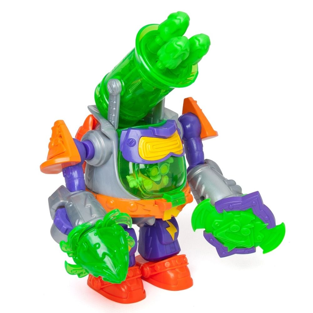 Robot cu figurina, Superthings, Ultra Striker Professor K