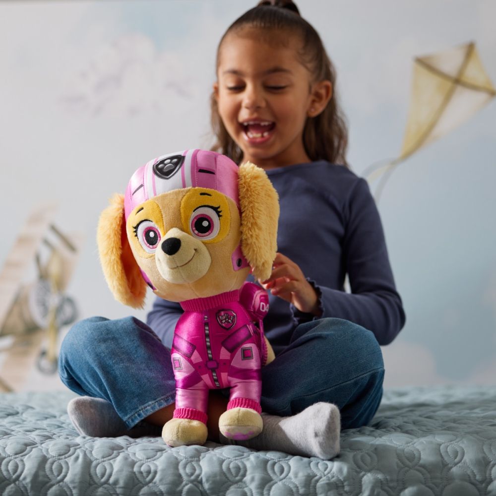 Jucarie de plus, Paw Patrol, Skye Pilot Air Rescue, 30 cm, 6071652