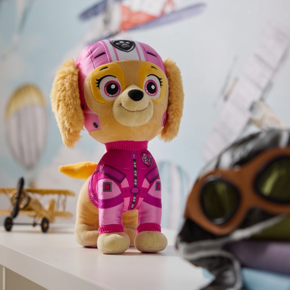 Jucarie de plus, Paw Patrol, Skye Pilot Air Rescue, 30 cm, 6071652