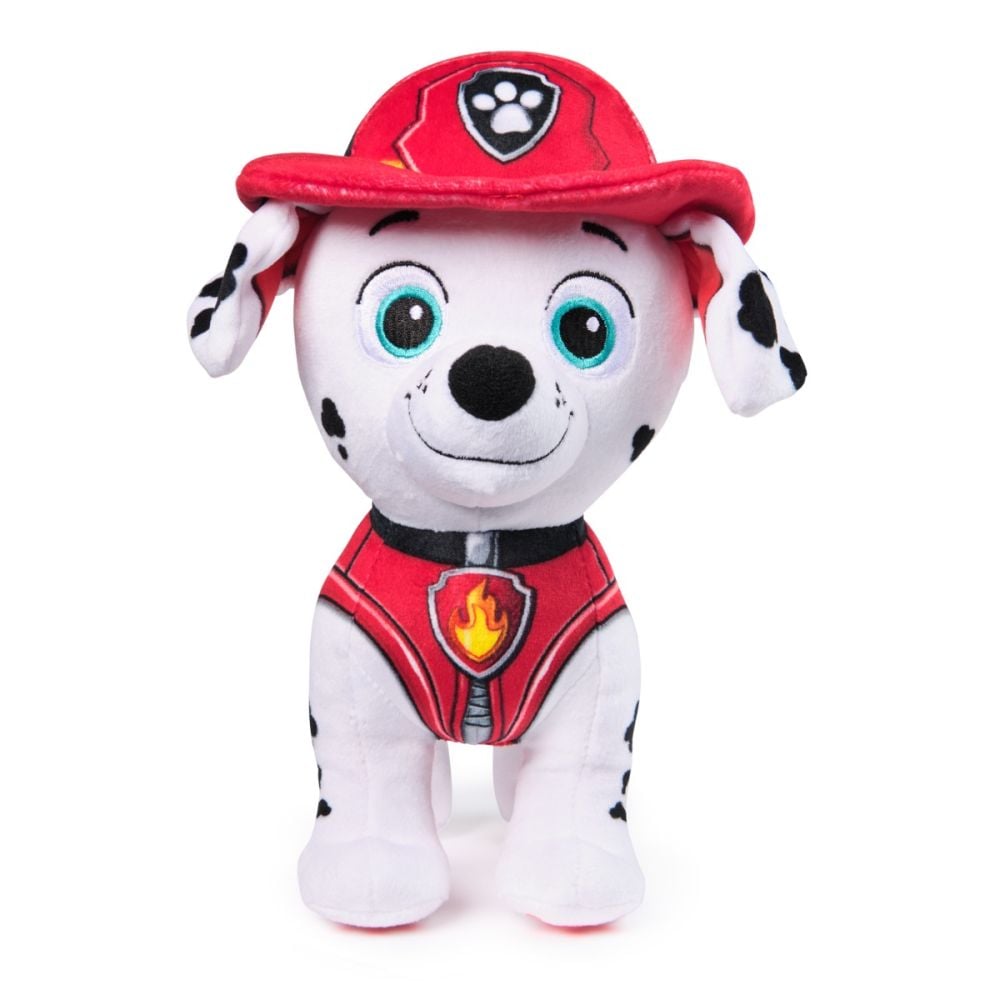 Jucarie de plus, Paw Patrol, Marshall, 18 cm, 20149892